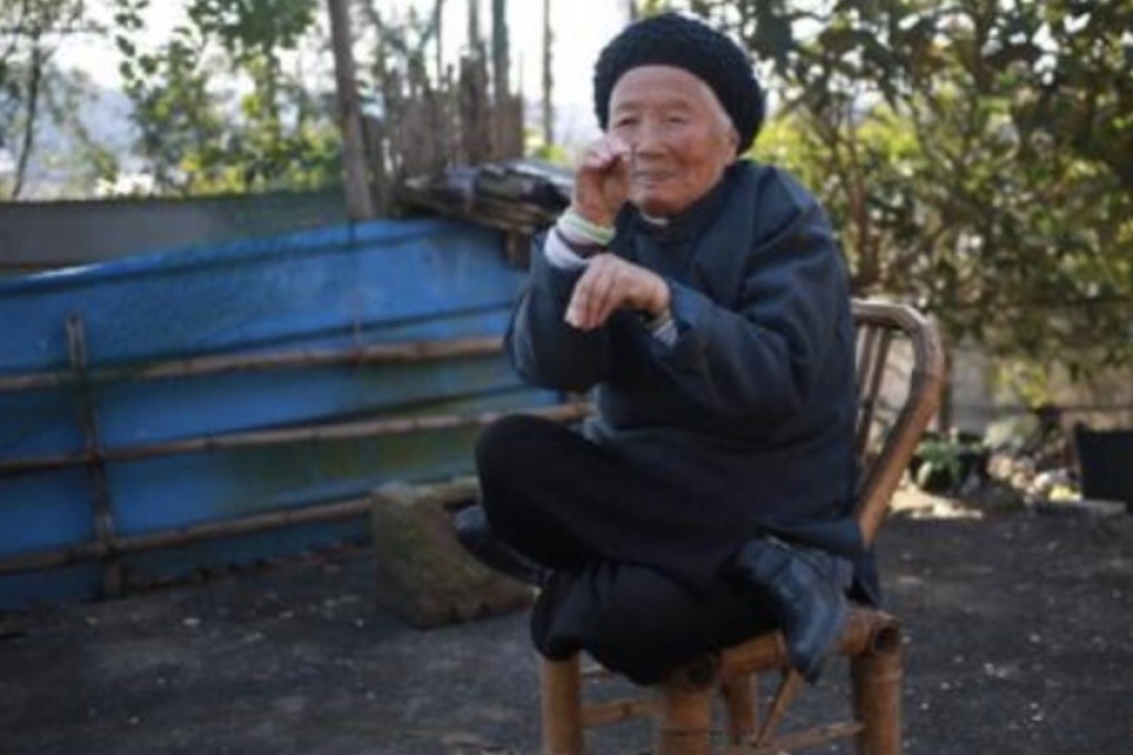 Zhang Hexian is a 98-year-old grandma who has become famous in China for her lifelong devotion to kung fu. Photo: Handout