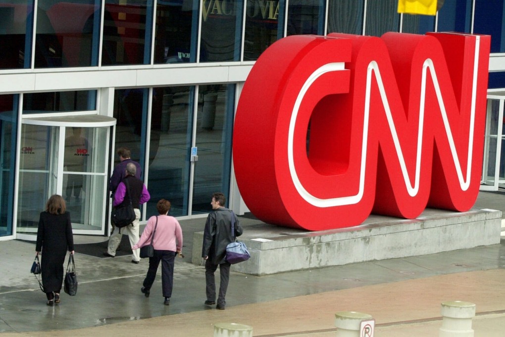 CNN Center, the headquarters for CNN, in Atlanta, Georgia, in the US. Photo: AP