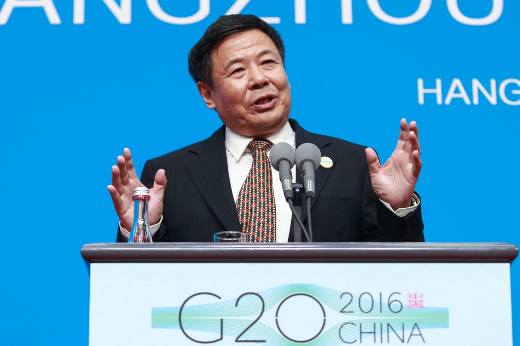 Former vice finance minister Zhu Guangyao was involved in economic dialogues with the Obama administration and also the early years of the Trump administration. Photo: Simon Song