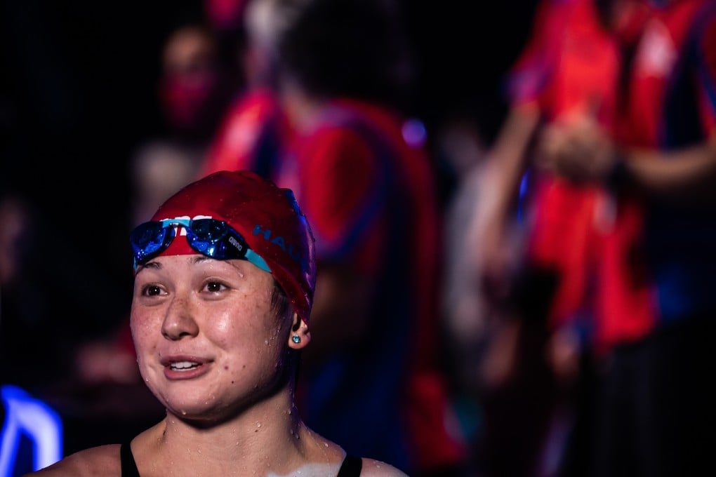 Hong Kong’s Siobhan Haughey at the 2020 International Swimming League in Budapest. Photo: Mike Lewis/ISL