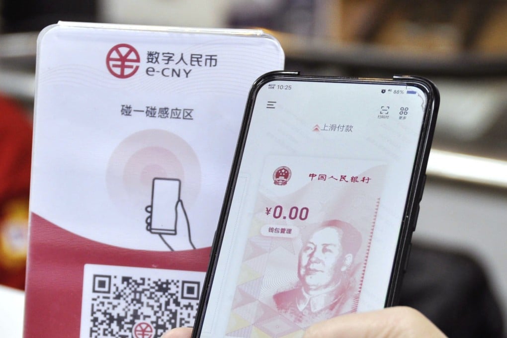 China’s digital yuan is one of the most advanced CBDC initiatives in the world. Photo: Kyodo