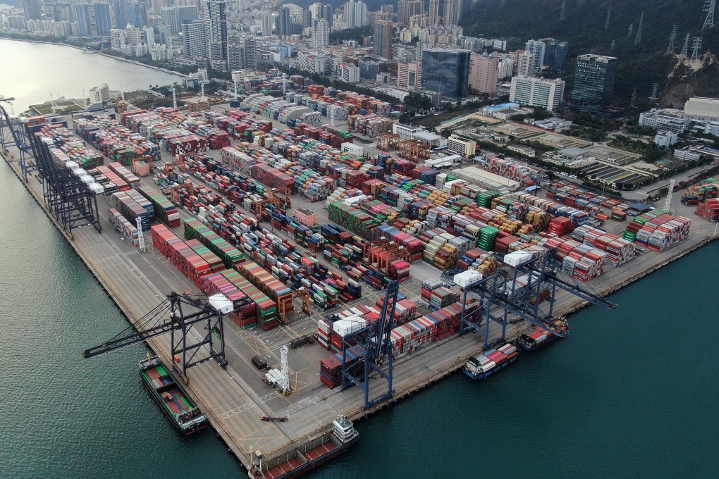 Strict disinfection and quarantine measures amid recent coronavirus outbreaks have caused severe congestion at Shenzhen’s Yantian International Container Terminal (above). Photo: Martin Chen