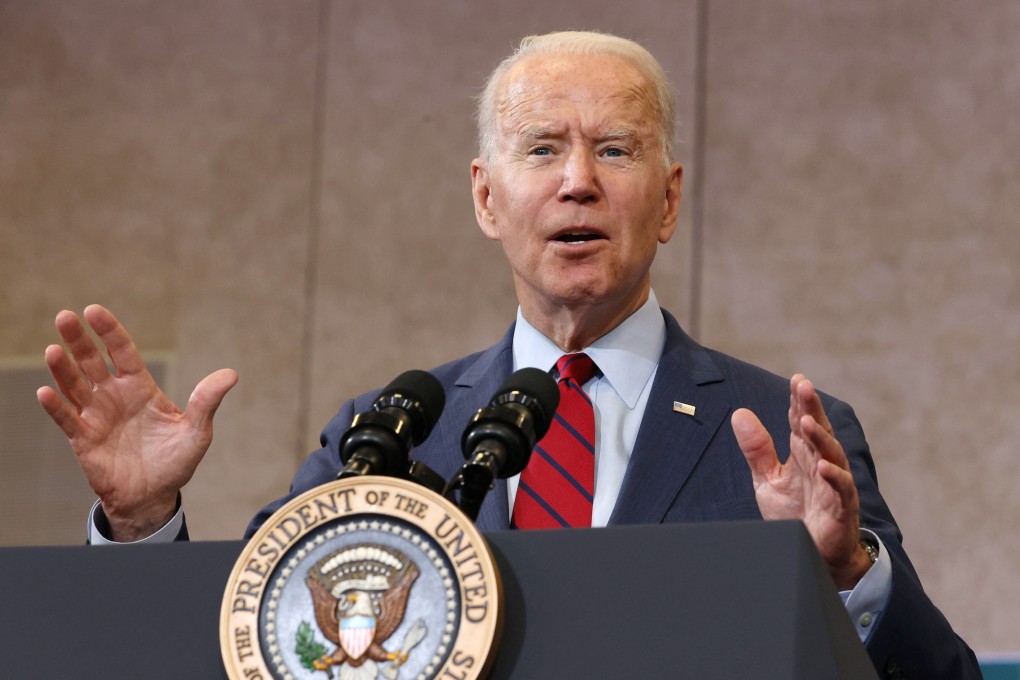 Yan Xuetong, of Tsinghua University, says the administration of US President Joe Biden, pictured, is more focused on ideological competition with China than the Trump government was before him. Photo: Reuters