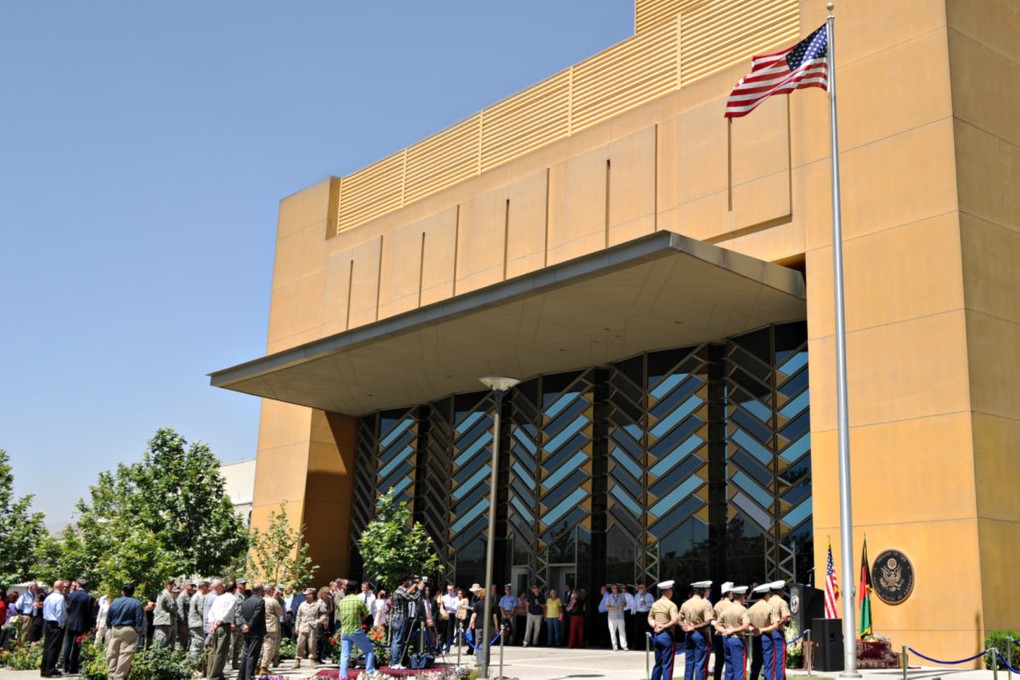 The US embassy in Kabul, Afghanistan. File photo: US State Department