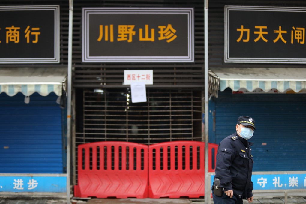 The removed data had been collected in early 2020 in Wuhan, the coronavirus’ initial epicentre, where a number of cases were linked to Huanan market. Photo: Simon Song