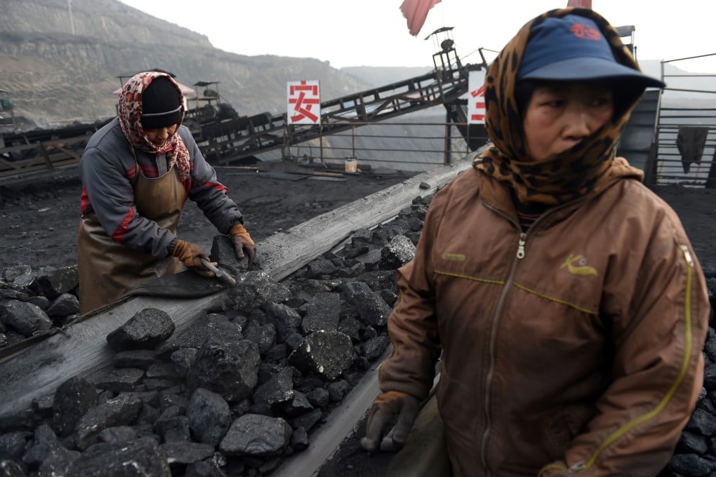 China has closed numerous coal mines after a series of disasters in the build up to the party’s centenary on July 1. Photo: AFP