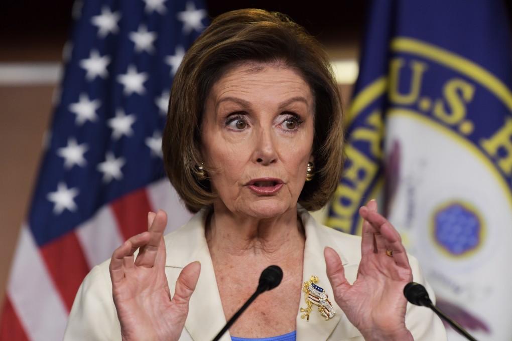 US House Speaker Nancy Pelosi on Thursday at Capitol Hill, Washington. Photo: Zuma Wire / DPA