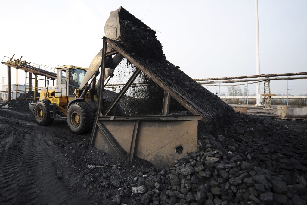 A coal mine in Huaibei in central China's Anhui province. Photo: AP