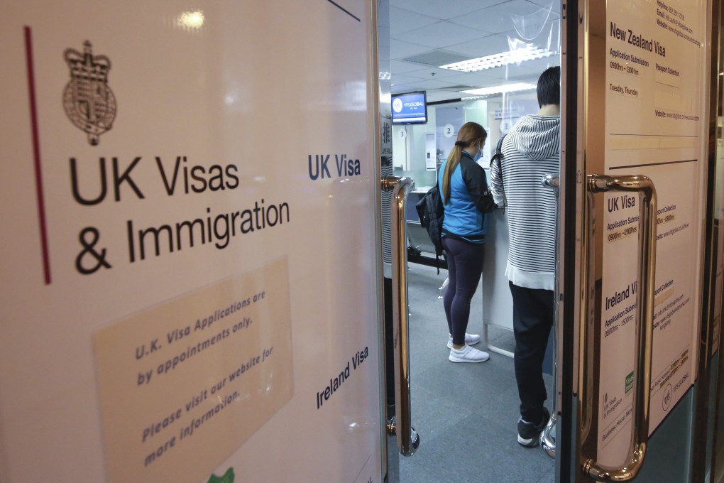 Britain's visa centre in North Point. Photo: Handout
