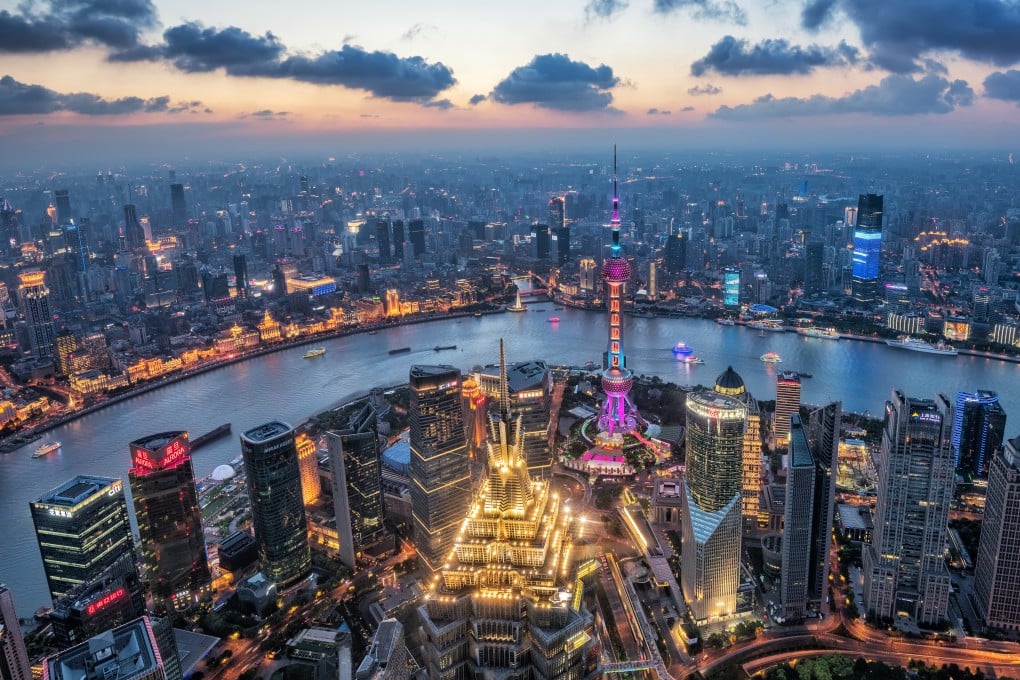 Shanghai’s cityscape overlooking the financial district and the Huangpu River. The prosperous city belies the struggle among millions of graduates on weak first-job pay. Photo: Handout