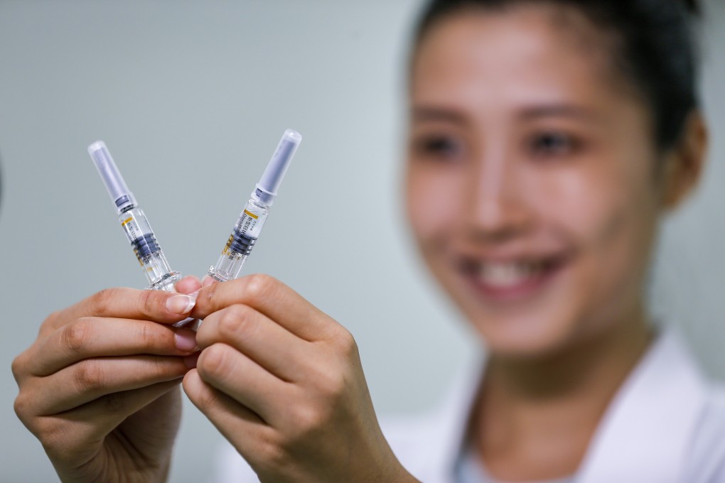 Sinovac coronavirus vaccine is applying for a late-stage trial for children. Photo: Xinhua