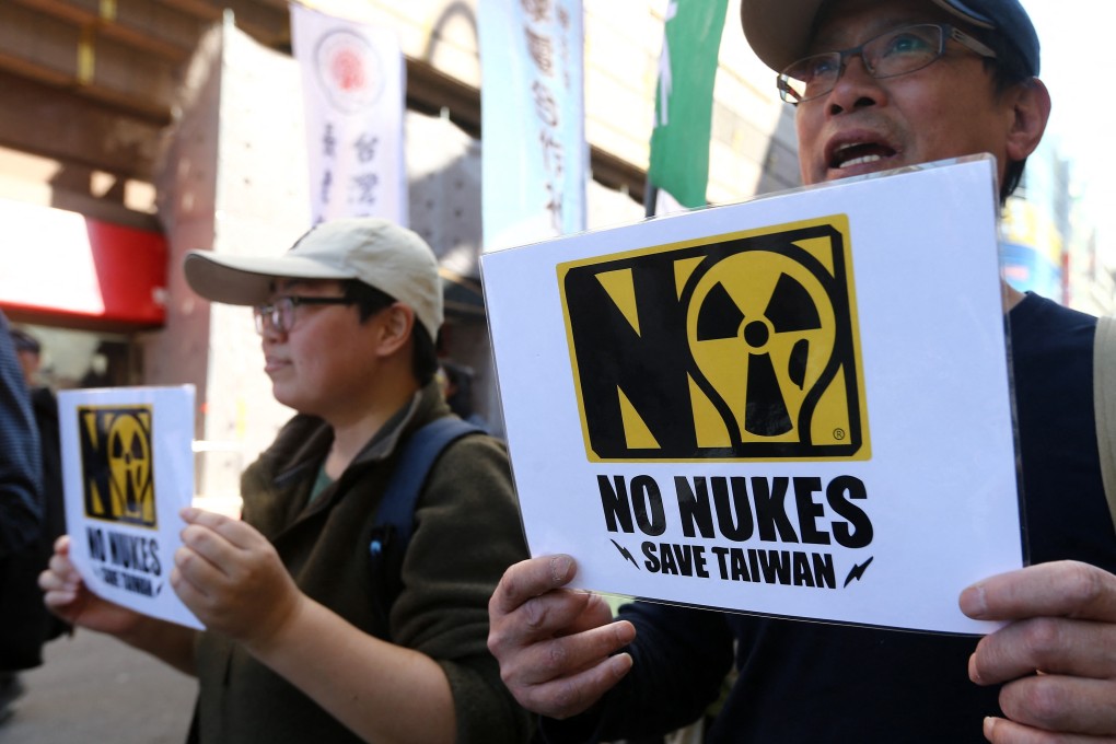 A nuclear power plant is among the matters to be voted on in the four Taiwanese referendums, originally scheduled for August. Photo: AFP