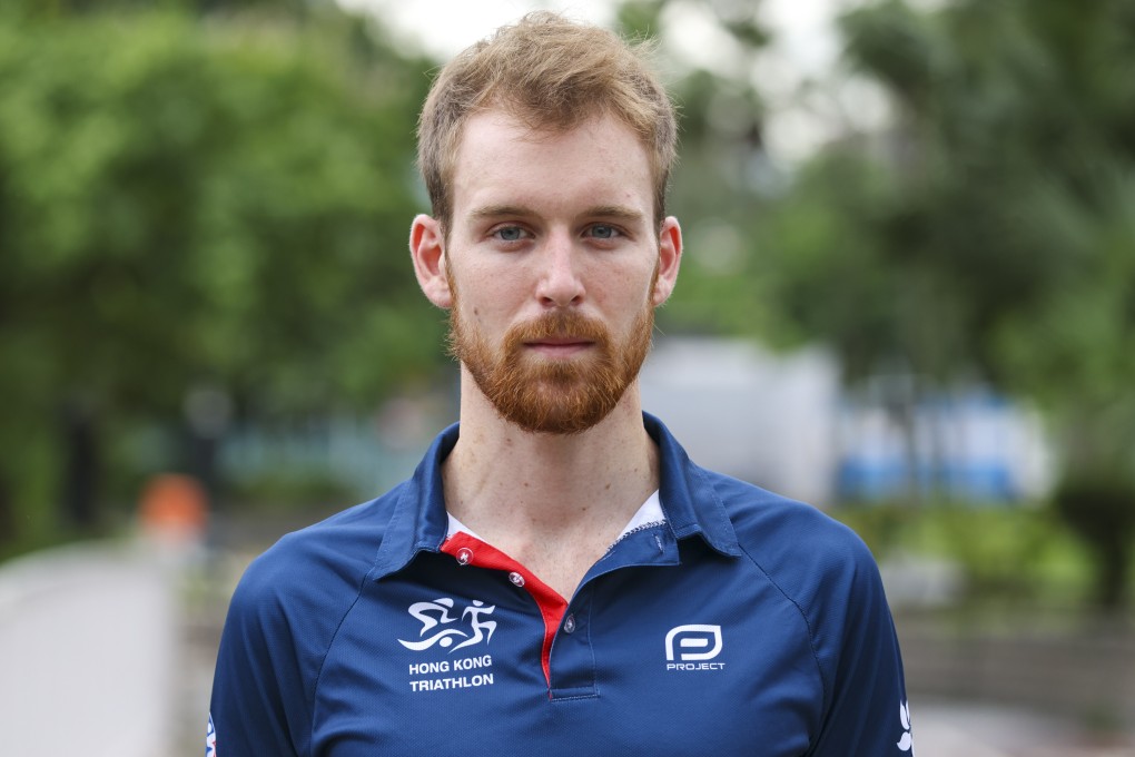 Oscar Coggins will become Hong Kong’s first triathlete to compete in the Olympics since Daniel Lee Chi-wo at Beijing 2008. Photo: May Tse