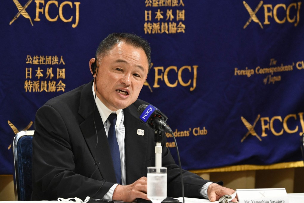 Yasuhiro Yamashita, president of the Japanese Olympic Committee. Photo: AFP