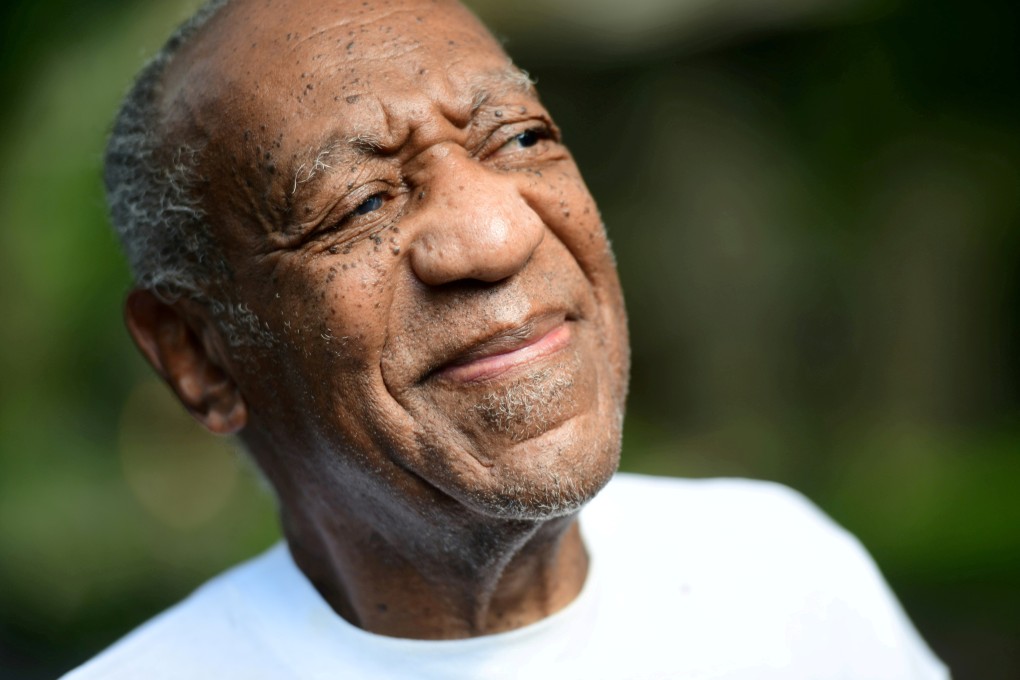 Bill Cosby outside his house after Pennsylvania's highest court overturned his sexual assault conviction. Photo: Reuters