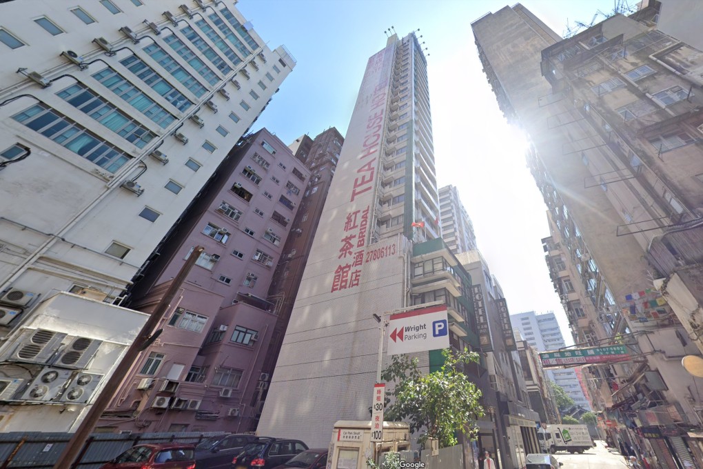 Officials are focusing their efforts on Bridal Tea House Hotel in Yau Ma Tei as part of their investigations into a cleaner’s variant infection. Photo: Google Map