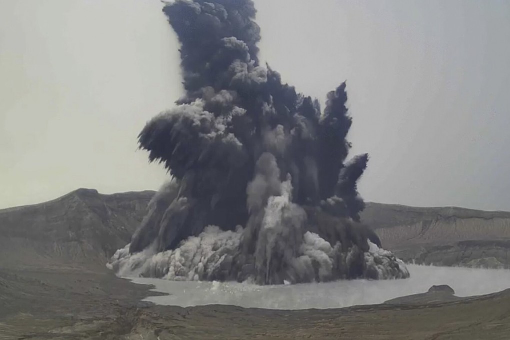Taal is one of the world’s smallest active volcanoes. Photo: Philippine Institute of Volcanology and Seismology/Department of Science and Technology via AP