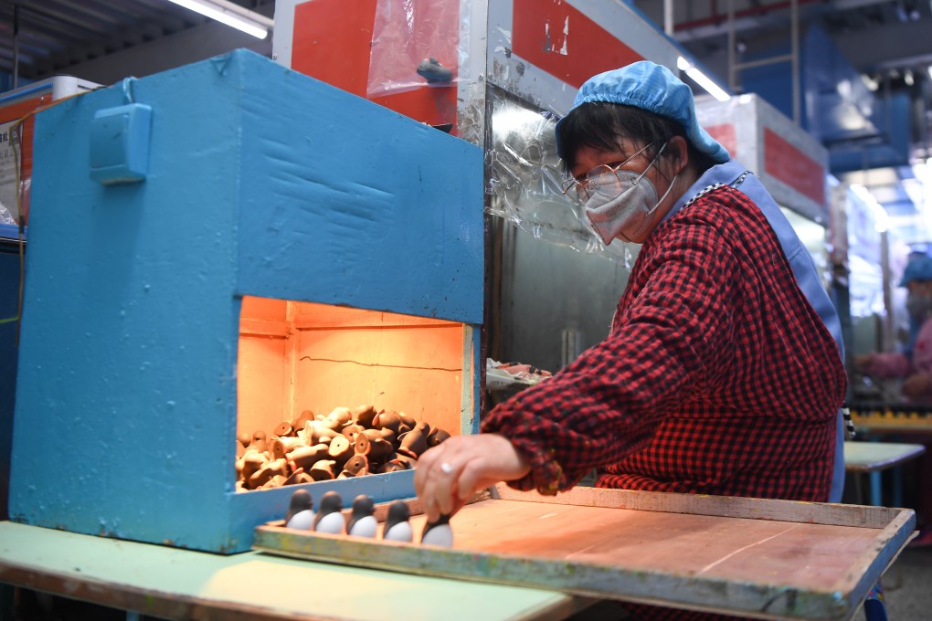 Chinese exports, after a short-lived drop in early 2020 during the country’s coronavirus lockdown, have climbed on a year-over-year basis for 12 straight months through May, including a record increase of nearly 155 per cent in February, according to China Customs data. Photo: Xinhua