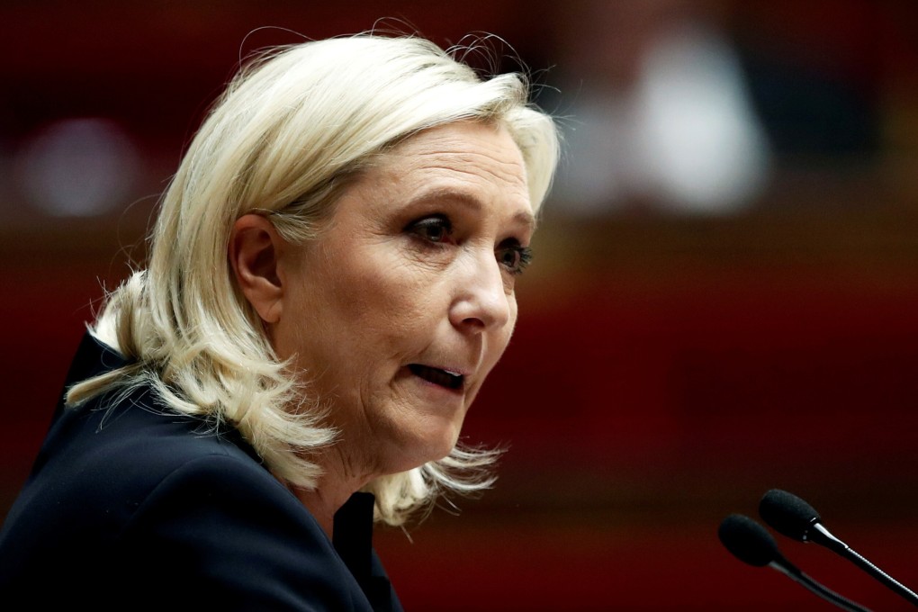 Marine Le Pen, leader of France’s National Rally party. Photo: Reuters