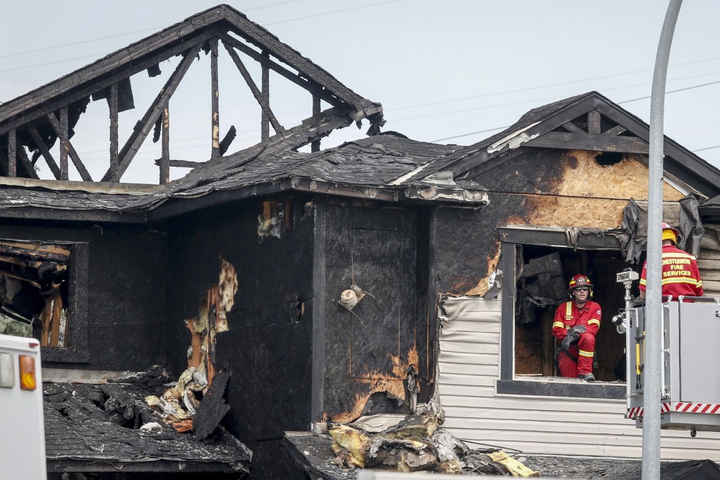 Multiple people were killed in a house fire in Chestermere, Alberta, on Friday. Photo: The Canadian Press via AP