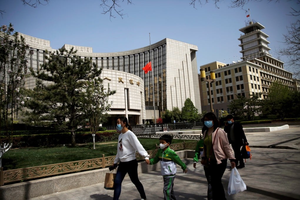 The People’s Bank of China in Beijing. Photo: Reuters