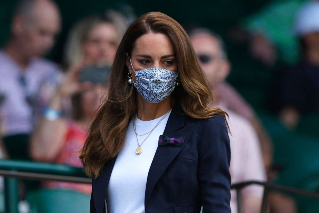 The Duchess of Cambridge received her first Covid-19 vaccine dose in May. Photo: AFP