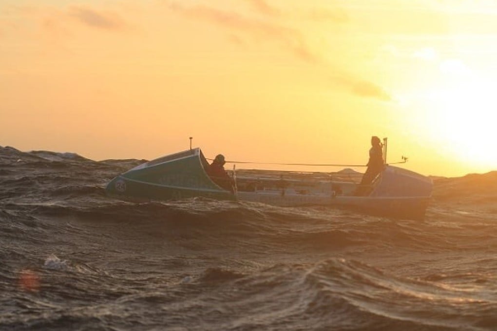 The Ocean Sheroes set the women’s world record for rowing across the Pacific, from San Francisco to Hawaii. Photo: Great Pacific Race/Rod Mayer