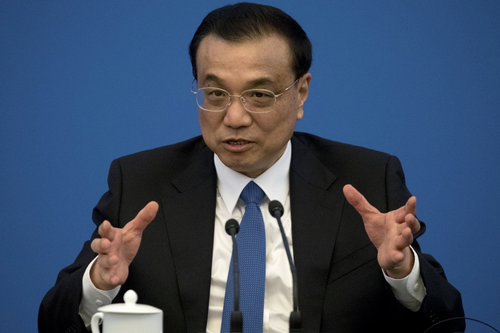 Premier Li Keqiang told British business leaders that China wants to resolve differences through dialogue. Photo: Reuters