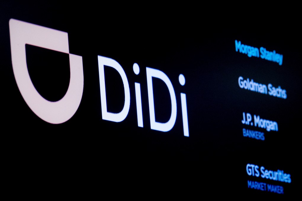 The Chinese ride-hailing company Didi Global began trading on the New York Stock Exchange on June 30. Photo: Reuters