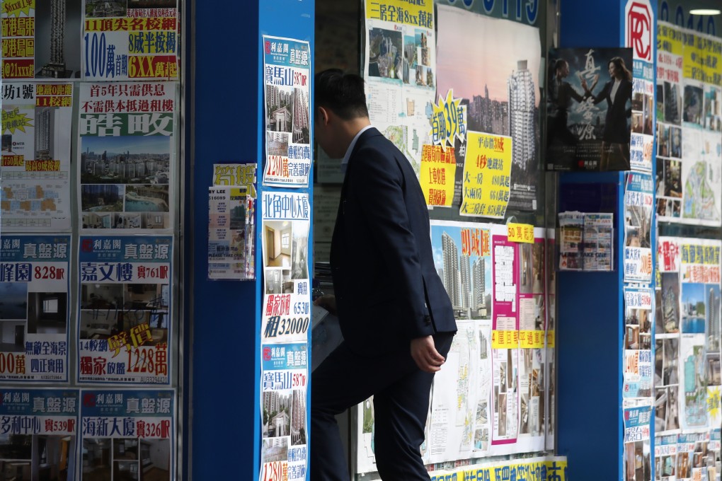 A Ricacorp Properties branch in Tin Hau. Photo: Xiaomei Chen