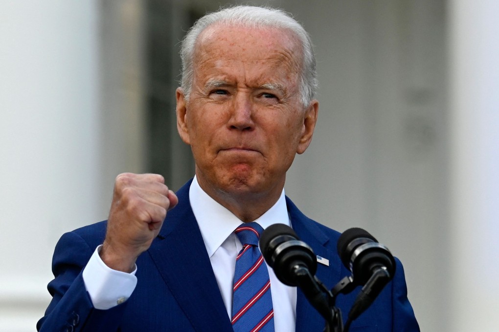 Joe Biden has not pushed his China trade agenda to the front pages of the newspapers like former president Donald Trump, but he has carried forward his policies. Photo: AFP