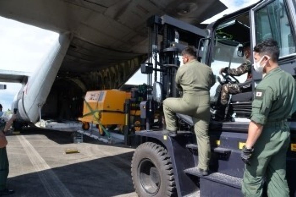 The Japanese and Philippines air forces during training. Photo: Embassy of Japan in the Philippines