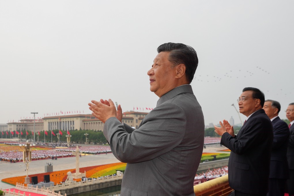 Xi Jinping recently gave a speech celebrating the Communist Party’s achievements in its first 100 years. Photo: Xinhua