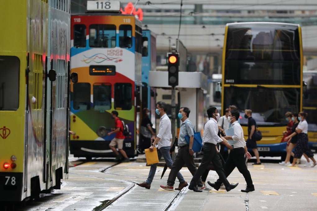 The Central financial district in Hong Kong. The Hang Seng Index slumped 2.9 per cent on Thursday, erasing all of its gains this year. Photo: Nora Tam