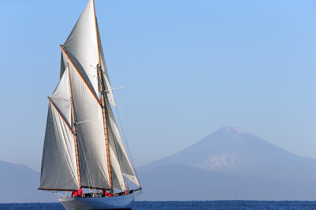 Cynara is one of only a few great pre-war classic yachts to still be around today. Photo by Yoichi Yabi