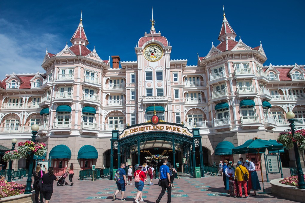 Visitors at Disneyland Paris in Marne-la-Vallee. Photo: EPA-EFE