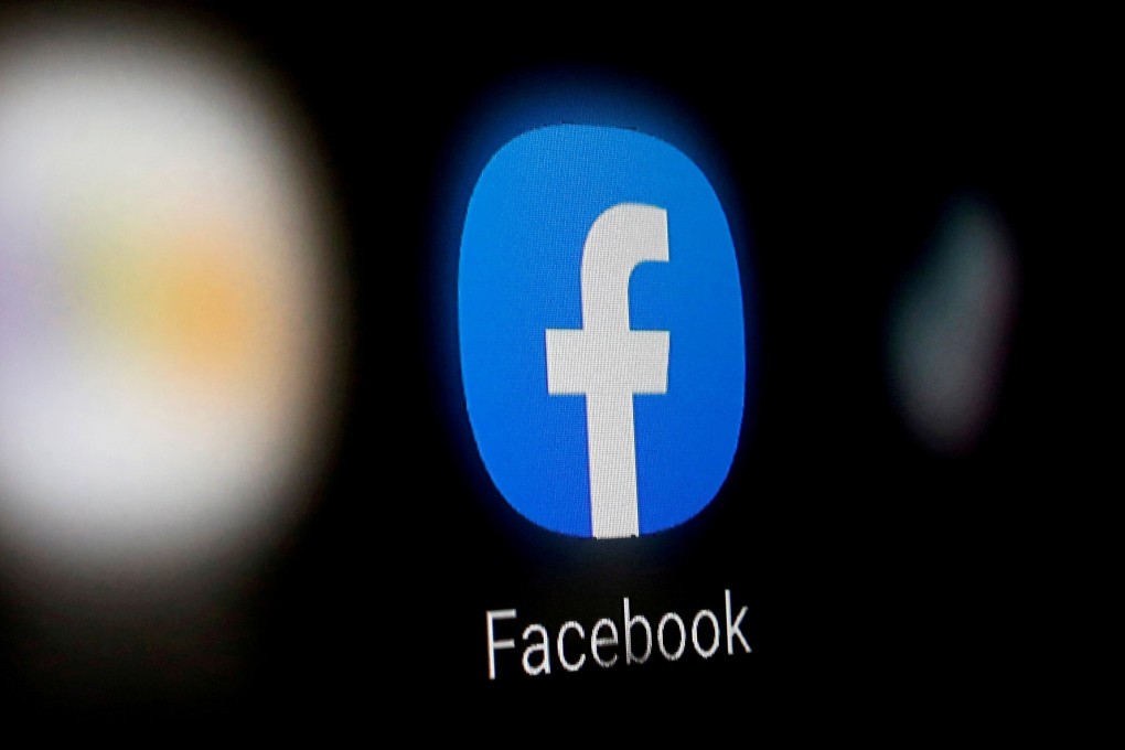 A Facebook logo is displayed on a smartphone in this illustration taken January 6, 2020. Photo: Reuters