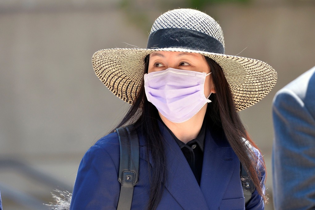 Huawei Technologies chief financial officer Meng Wanzhou leaves a court hearing during a lunch break in Vancouver, British Columbia on June 29. Photo: Reuters