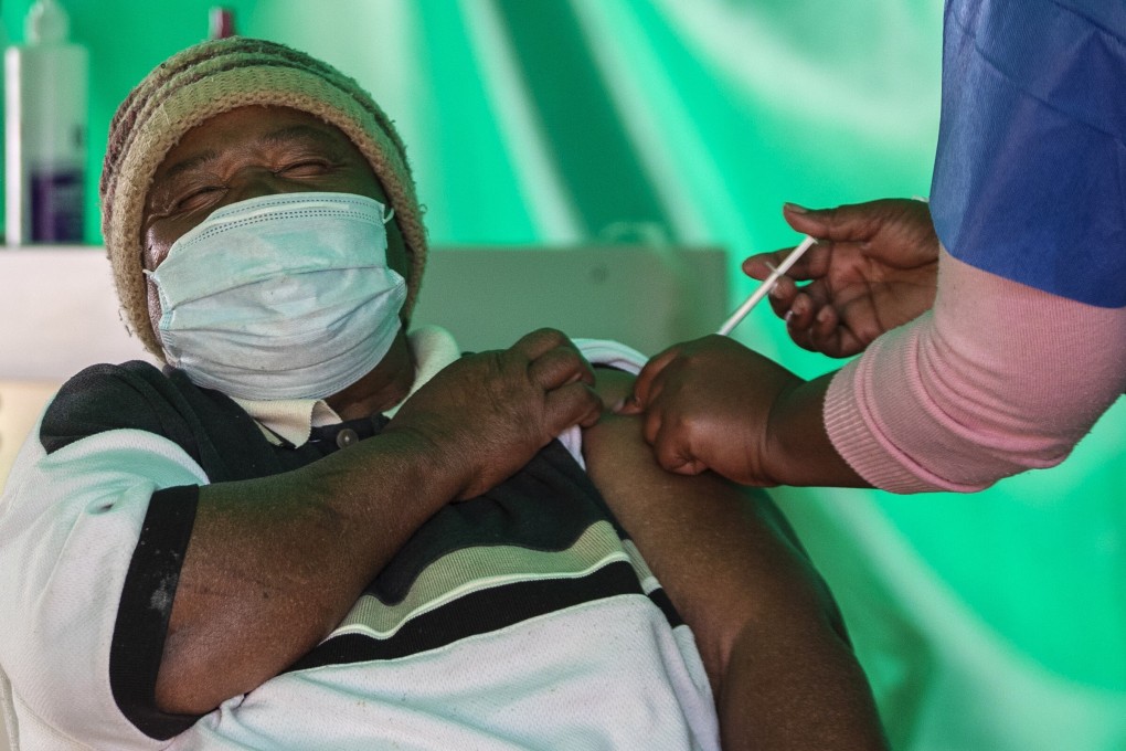 Less than 2 per cent of Africa’s population is fully vaccinated against the coronavirus. Photo: AP
