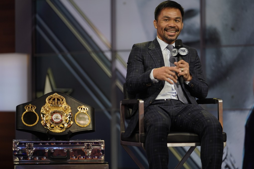 Manny Pacquiao has said his fight against Errol Spence Jnr could be his last. Photo: AP