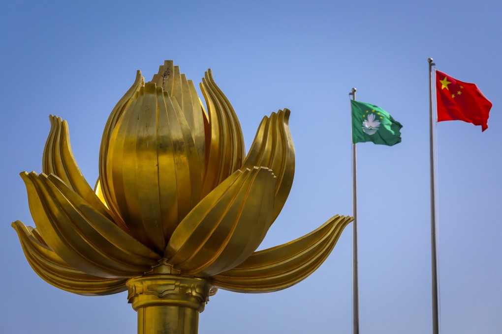 Golden Lotus Square in Macau. Photo: Nora Tam