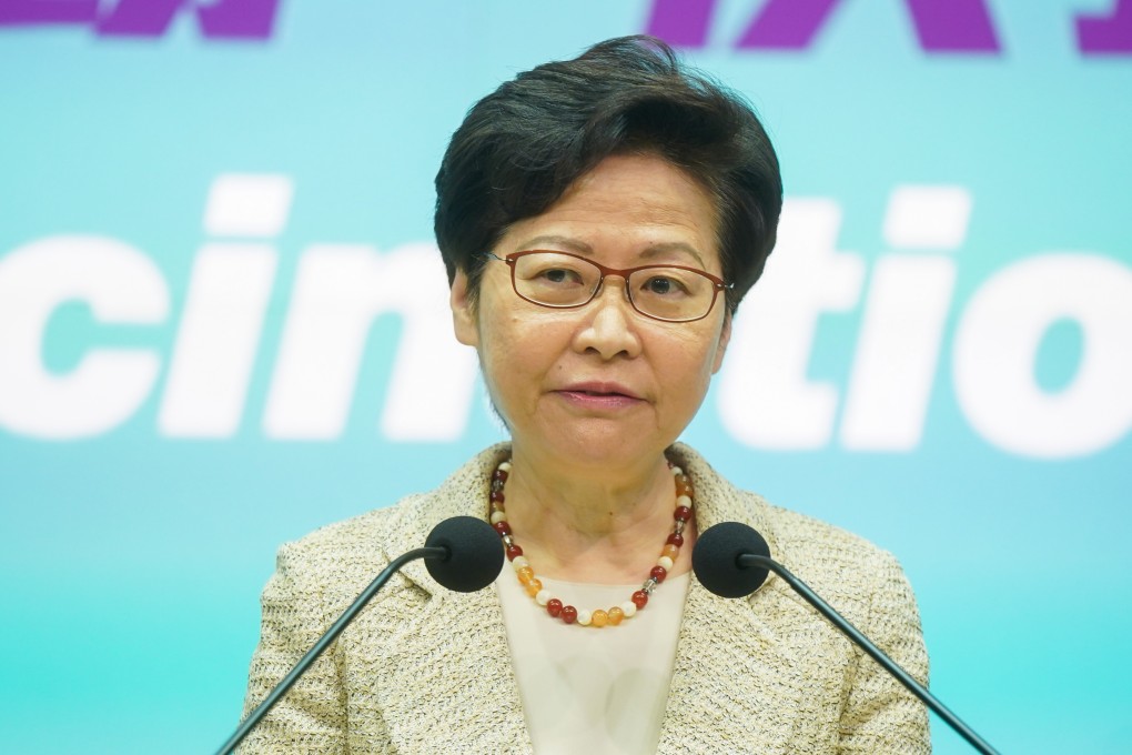 Hong Kong Chief Executive Carrie Lam. Photo: Sam Tsang