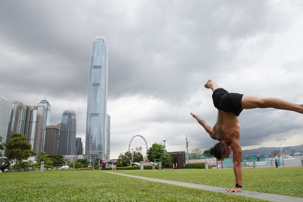 A view of Admiralty on Hong Kong Island, with Two IFC in the background, on. June 9, 2021. Photo: Winson Wong