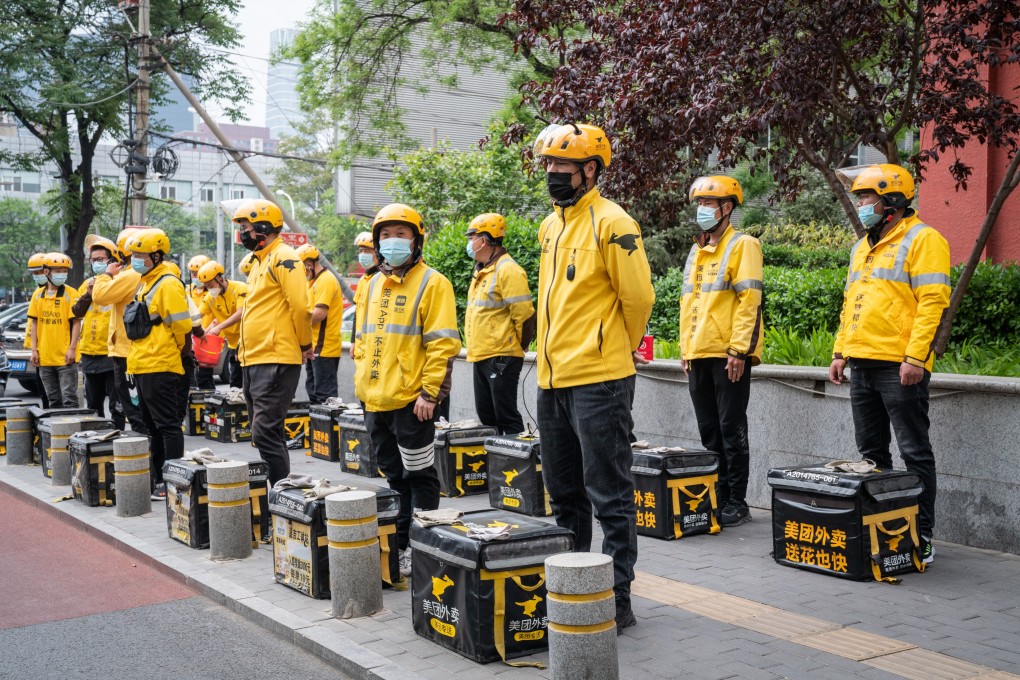 Meituan operates China’s leading online marketplace for on-demand services. Photo: Bloomberg