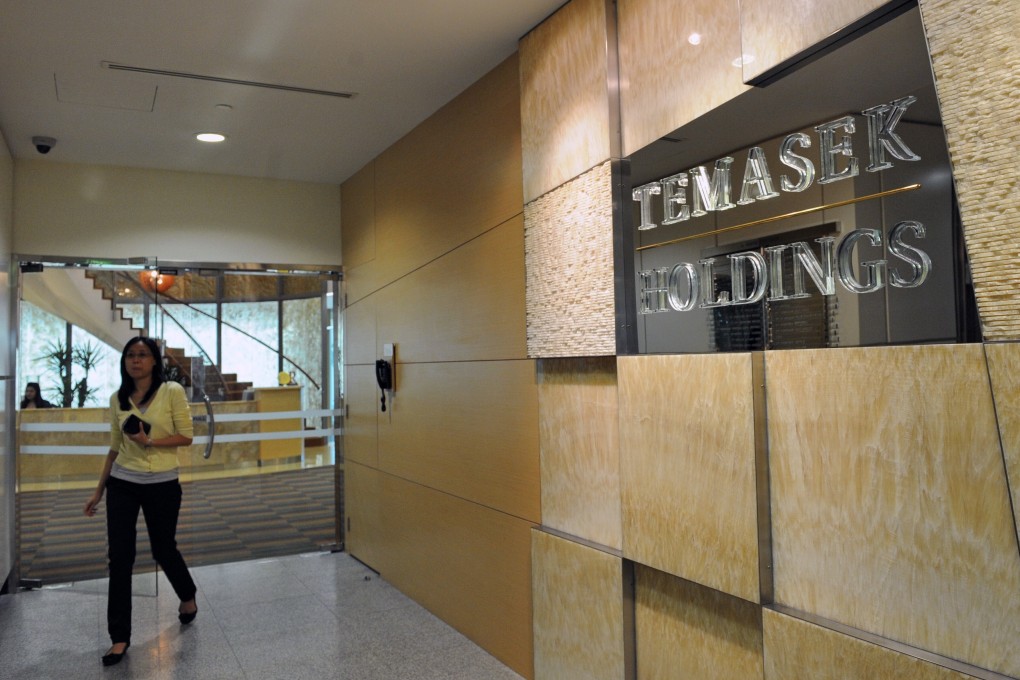 Temasek has reported a 24.5 per cent increase in one-year shareholder return. Photo: AFP