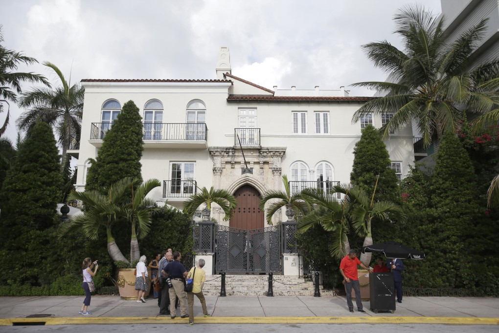 Two men apparently killed themselves at the South Beach mansion in Miami, Florida that once belonged to Gianni Versace. Photo: AP