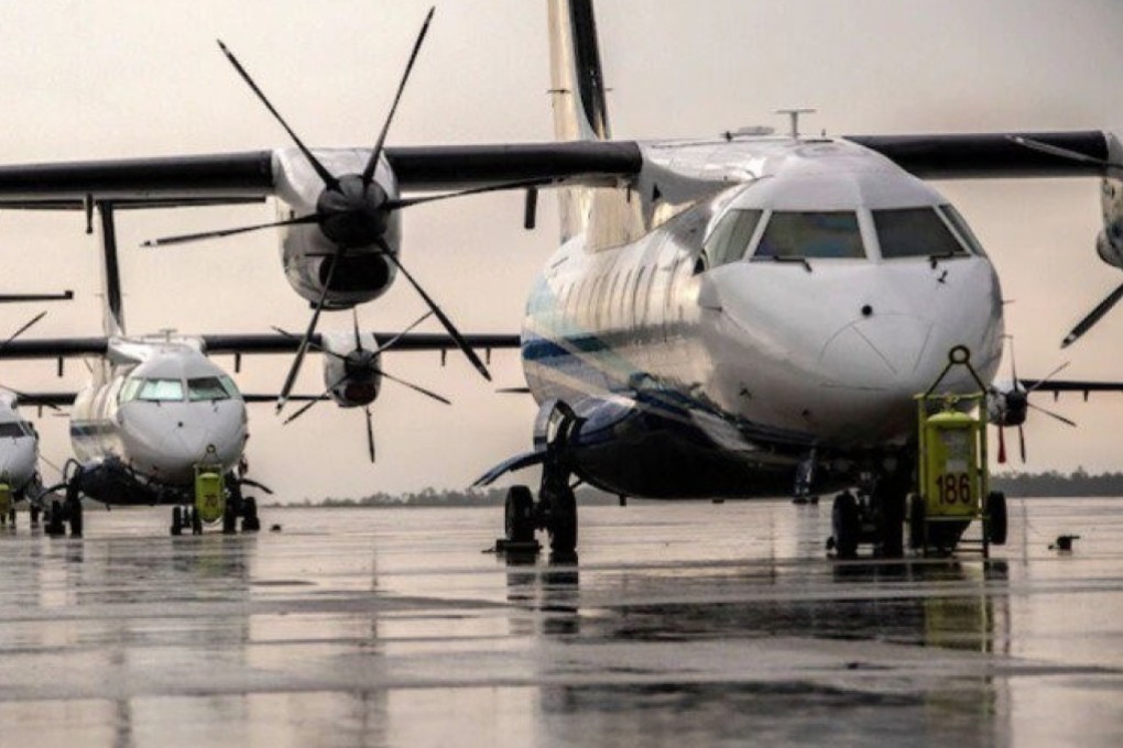 A US Air Force C-146A Wolfhound landed on Taiwan on Thursday just days after Sandra Oudkirk arrived to take up a position as director of the American Institute in Taiwan once she has completed quarantine requirements. Photo: Handout