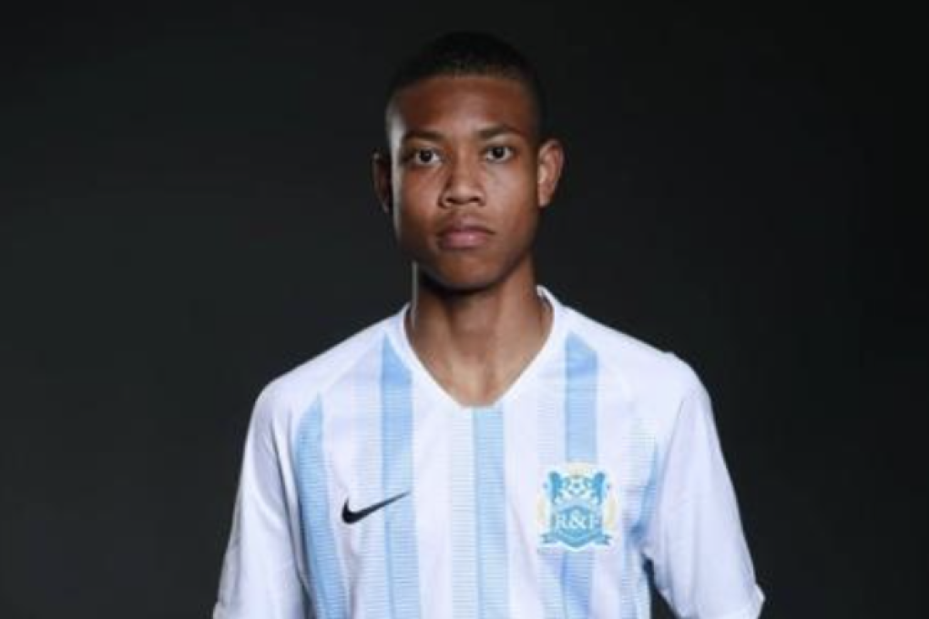 Chinese-Nigerian teenager Su Yuliang has been registered by Chinese Super League side Guangzhou City. Photo: Weibo