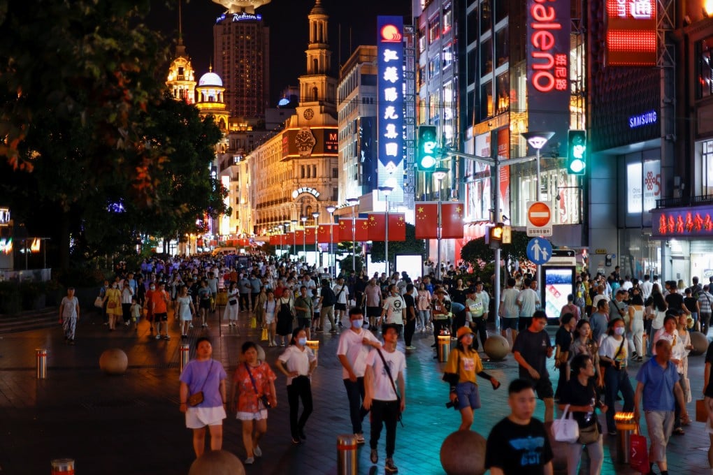Total retail sales of consumer goods in the first half of the year rose 23 per cent to 21.2 trillion yuan (US$3.2 trillion) from the same period last year. Photo: Reuters