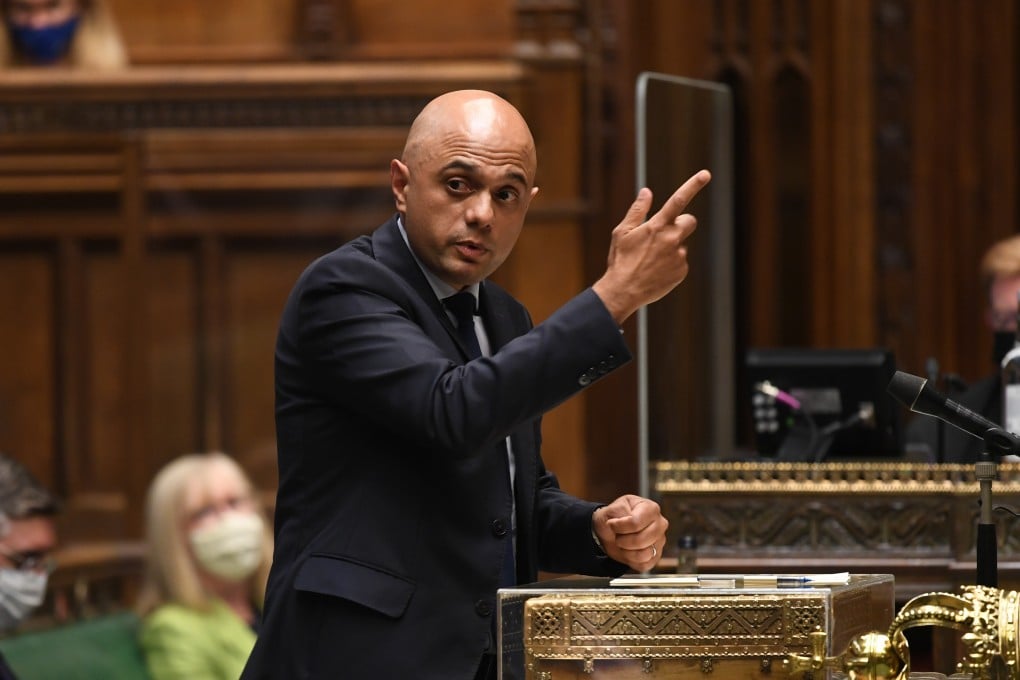 British health minister Sajid Javid. Photo: PA Media/DPA